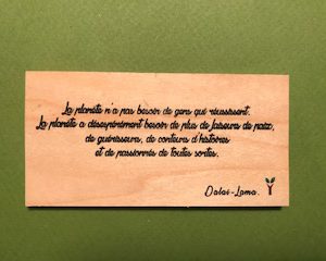 La planète n'a pas besoin