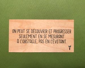 Se découvrir et progresser