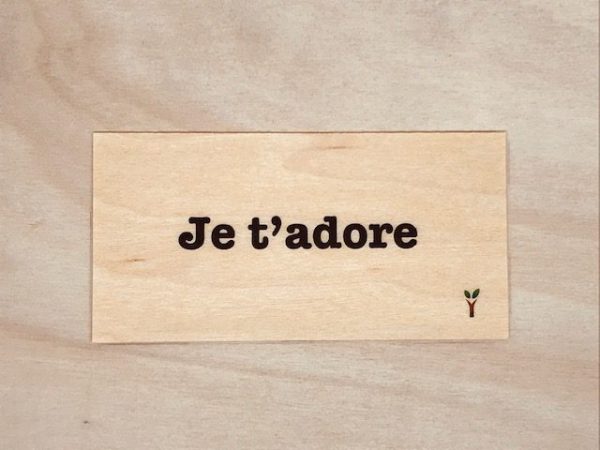 Je t'adore