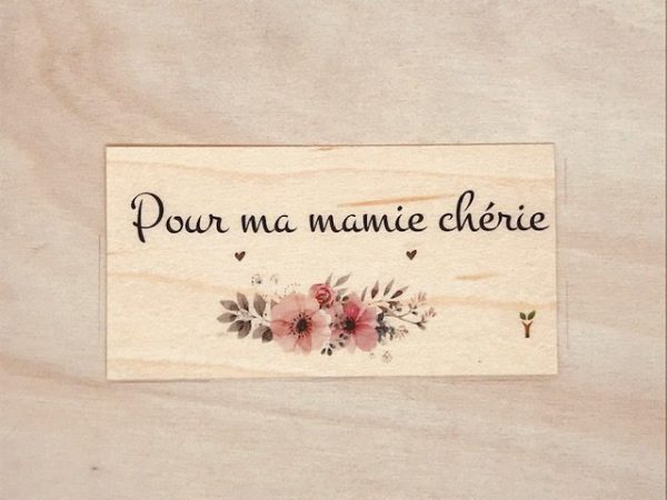 Pour ma mamie chérie carte