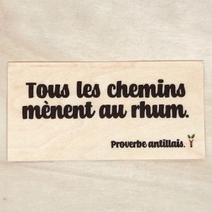 Tous les chemins mènent au rhum carte