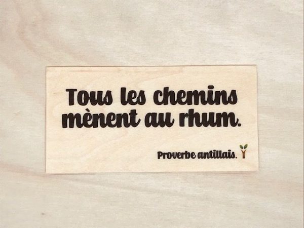 Tous les chemins mènent au rhum carte