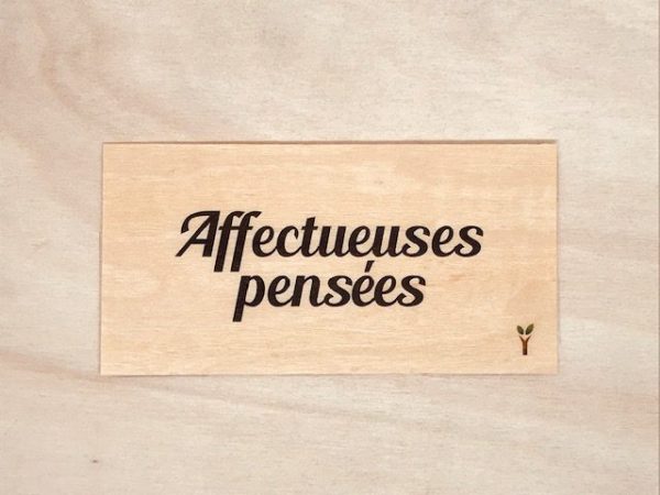 Affectueuses pensées