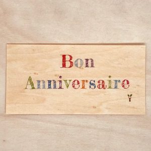 Bon anniversaire coloré