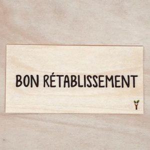 Bon rétablissement