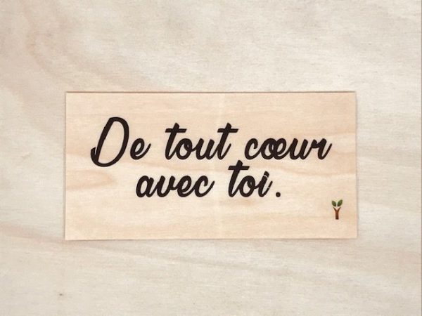 De tout coeur avec toi