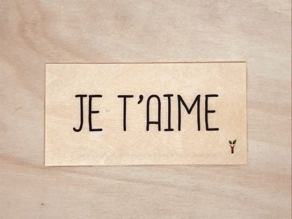 Je t'aime