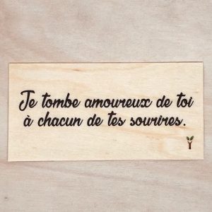 Je tombe amoureux de toi