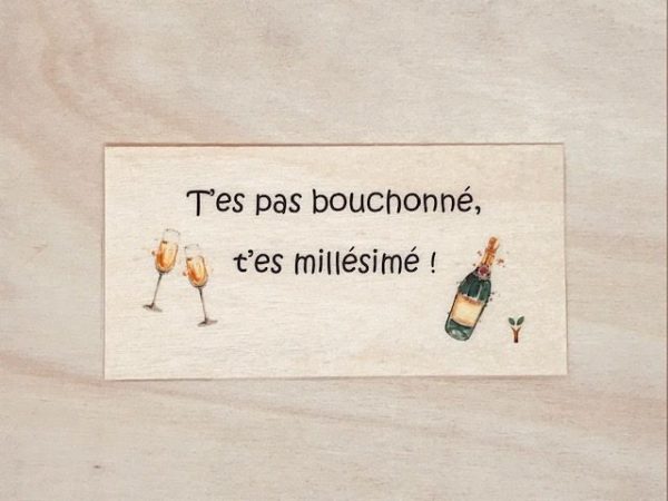 T'es pas bouchonné