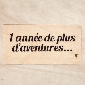 Une année de plus d'aventures