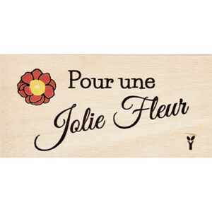 Pour une jolie fleur