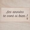 carte les annees te vont si bien
