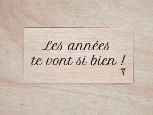 carte les annees te vont si bien