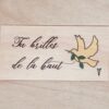 tu brilles de la haut